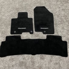 HYUNDAI ‘Tucson’ Black Carpet OEM Floor Mat Set (2022-2023)