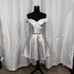 Star box size large silver gray style 81034 of the shoulder fit to flair dress