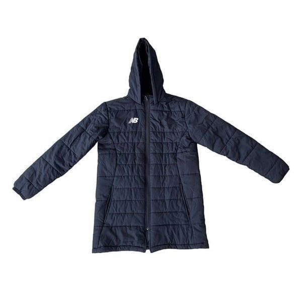 New Balance Long Puffer Jacket Black Women's Medium (M)