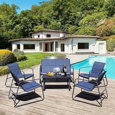 Luxurious 4-Piece Outdoor Patio Furniture Set ( fast shipping )