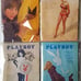 Vntg 1960s Playboy Magazine Lot Of 10