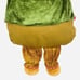 Vintage 90s Hanging Autumn Fall 32 Plush Teddy Bear Pumpkin Leaf Thanksgiving