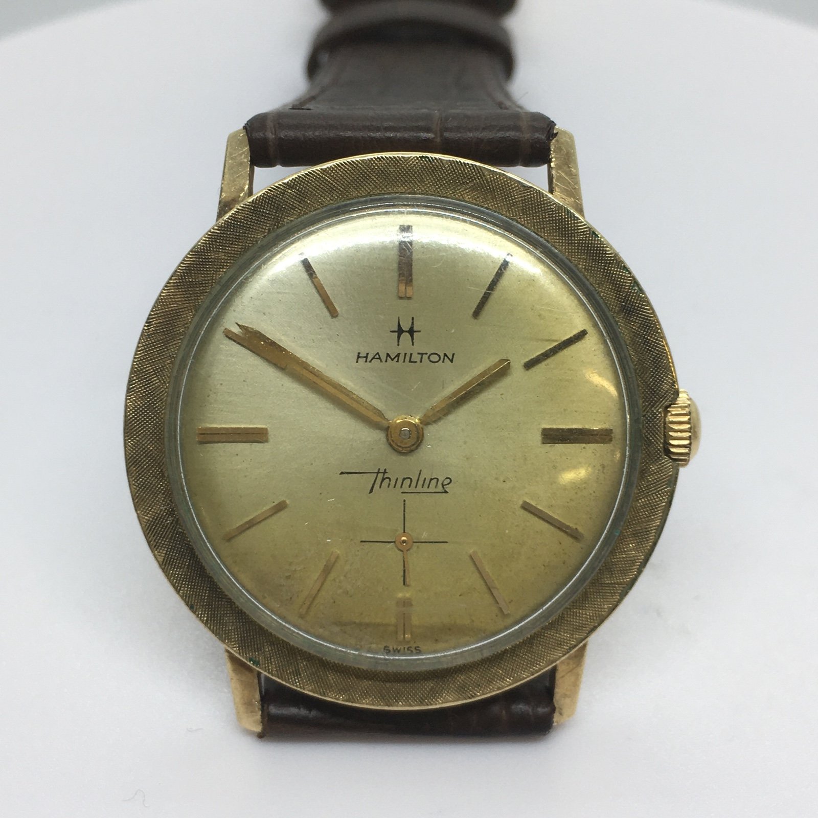 Hamilton Thinline 1950s working 10K Gold Filled