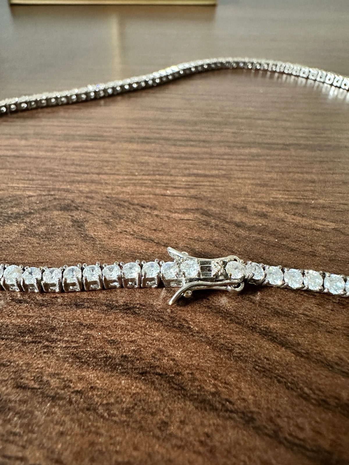 Tennis Necklace Cubic Zirconia