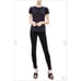 Mother Diamond Swooner Not Guilty 27 4 Black Denim Jeans Skinny