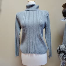 Liz Claiborne Grey Turtleneck Women's Size Large
