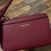 NEW Calvin Klein Saffiano Wristlet
