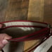 NEW Calvin Klein Saffiano Wristlet