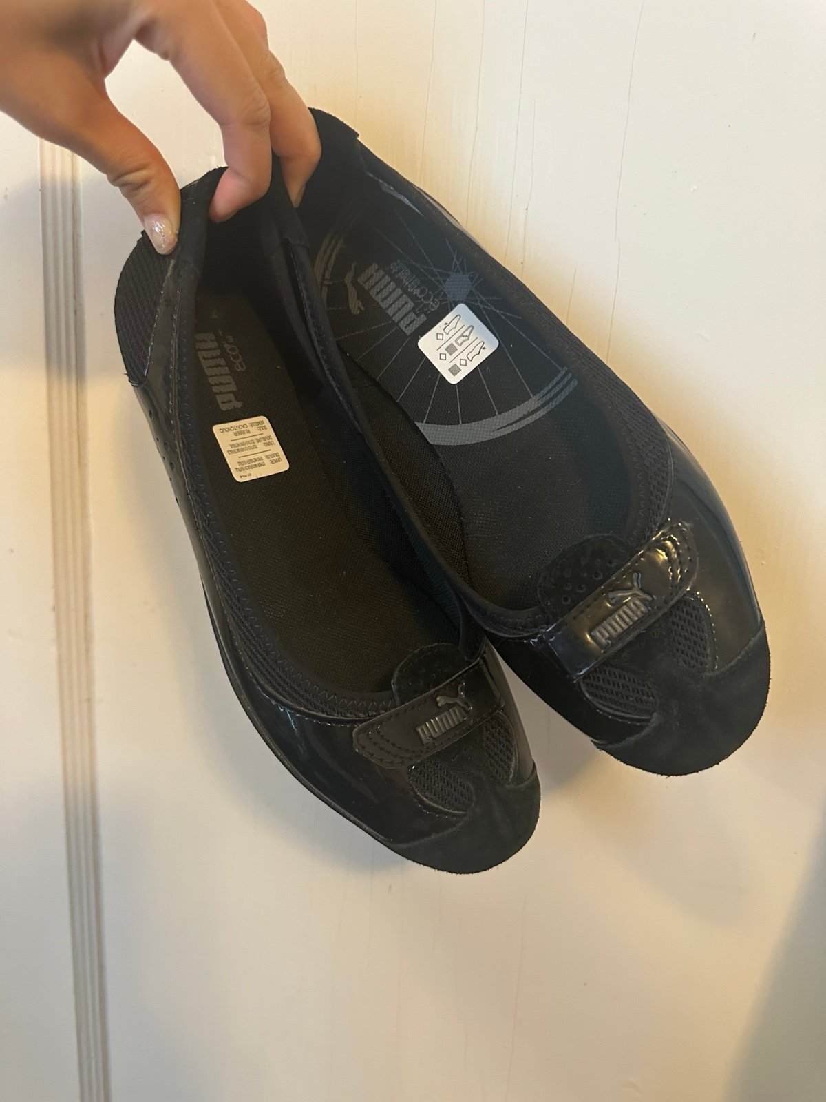 PUMA BALLET FLATS - BLACK