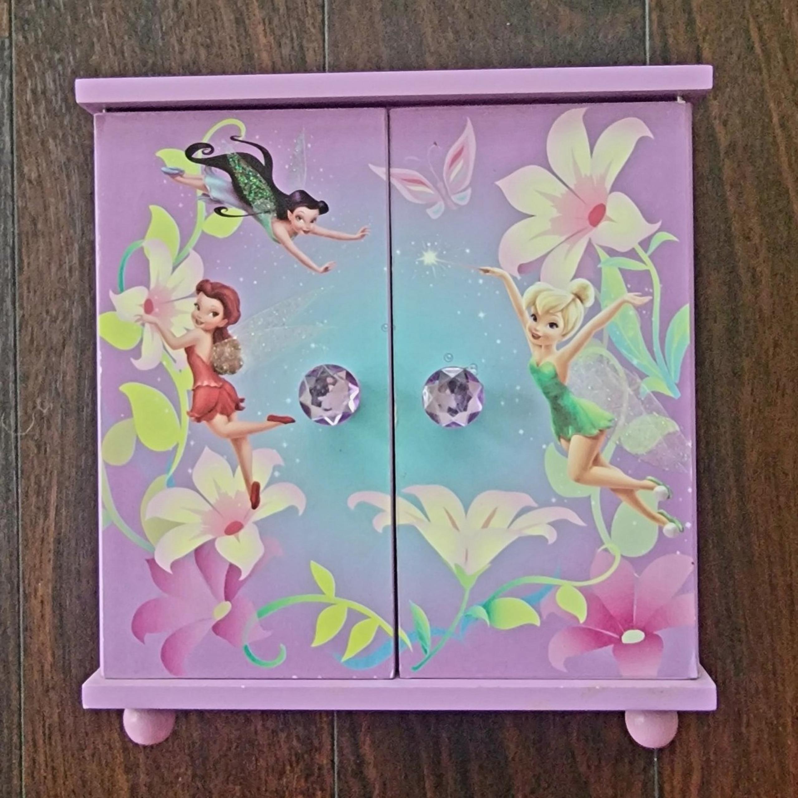 Disney Fairies & Tinkerbelle Wooden Jewelry Box