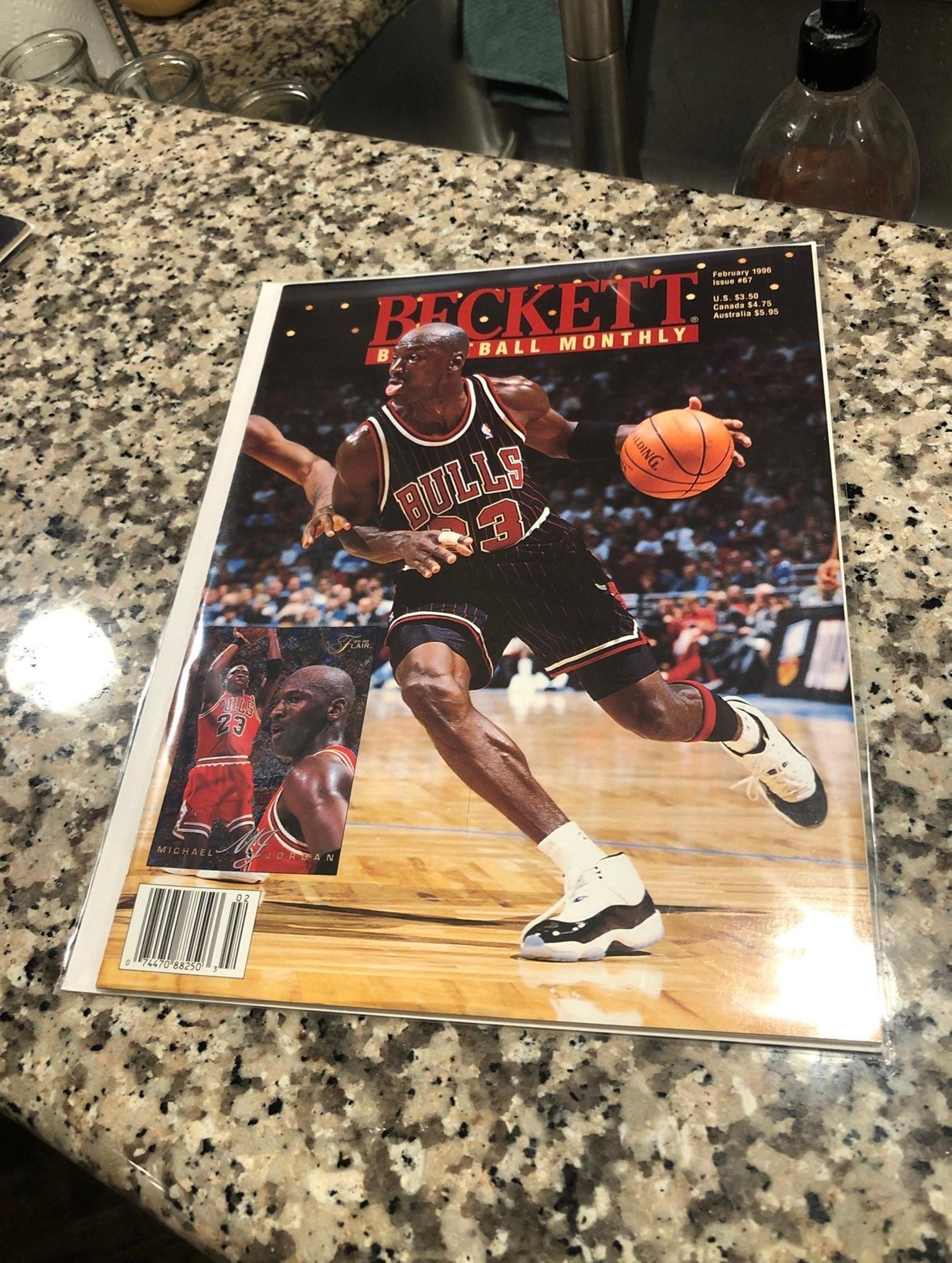 Michael Jordan Basketball Beckett 1996