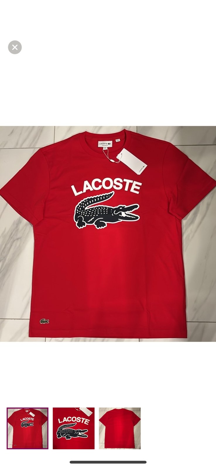 Men’s Lacoste Big Croc T-Shirt
