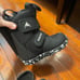 Kids burton mini grom snowboard boots 12C & bindings
