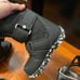 Kids burton mini grom snowboard boots 12C & bindings