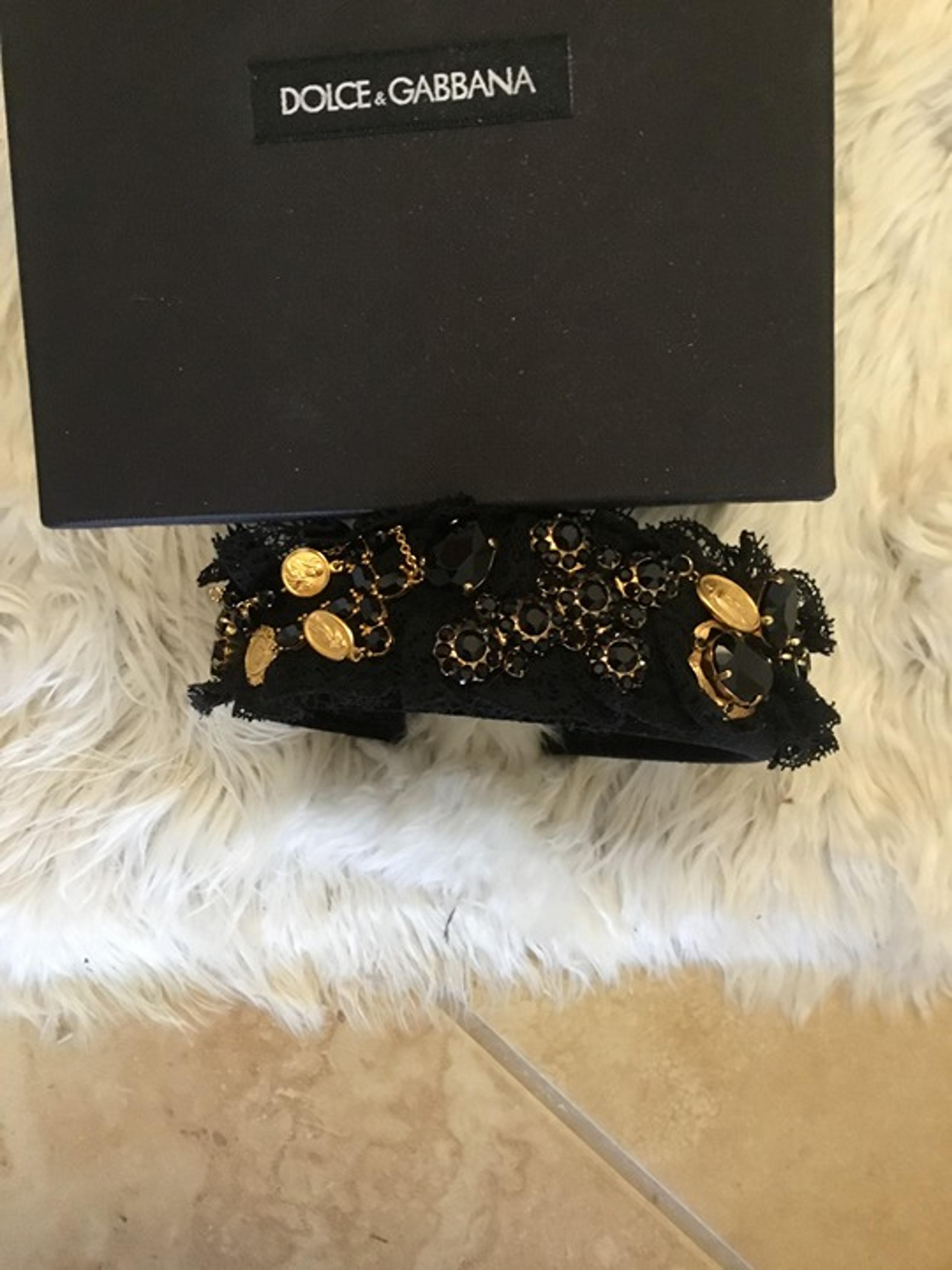Dolce and Gabbana Jeweled headband New