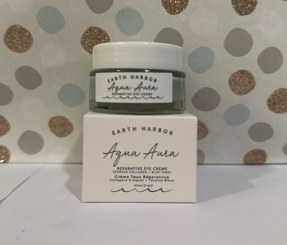 Earth Harbor aqua aura reparative eye cream