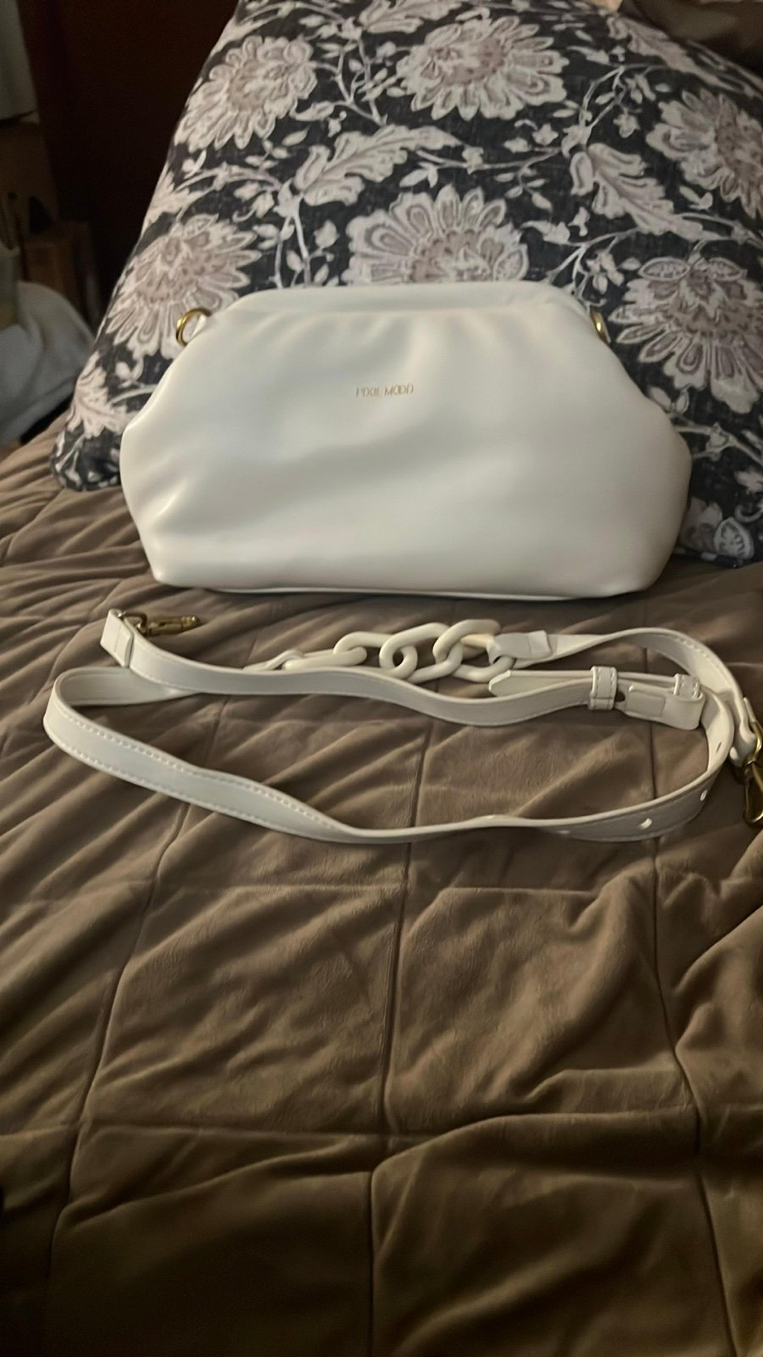 Pixie Mood White Bubble Crossbody Bag