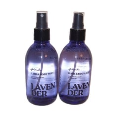 Victoria's Secret PINK Lavender Hair Body Mist 8 oz Lot of 2