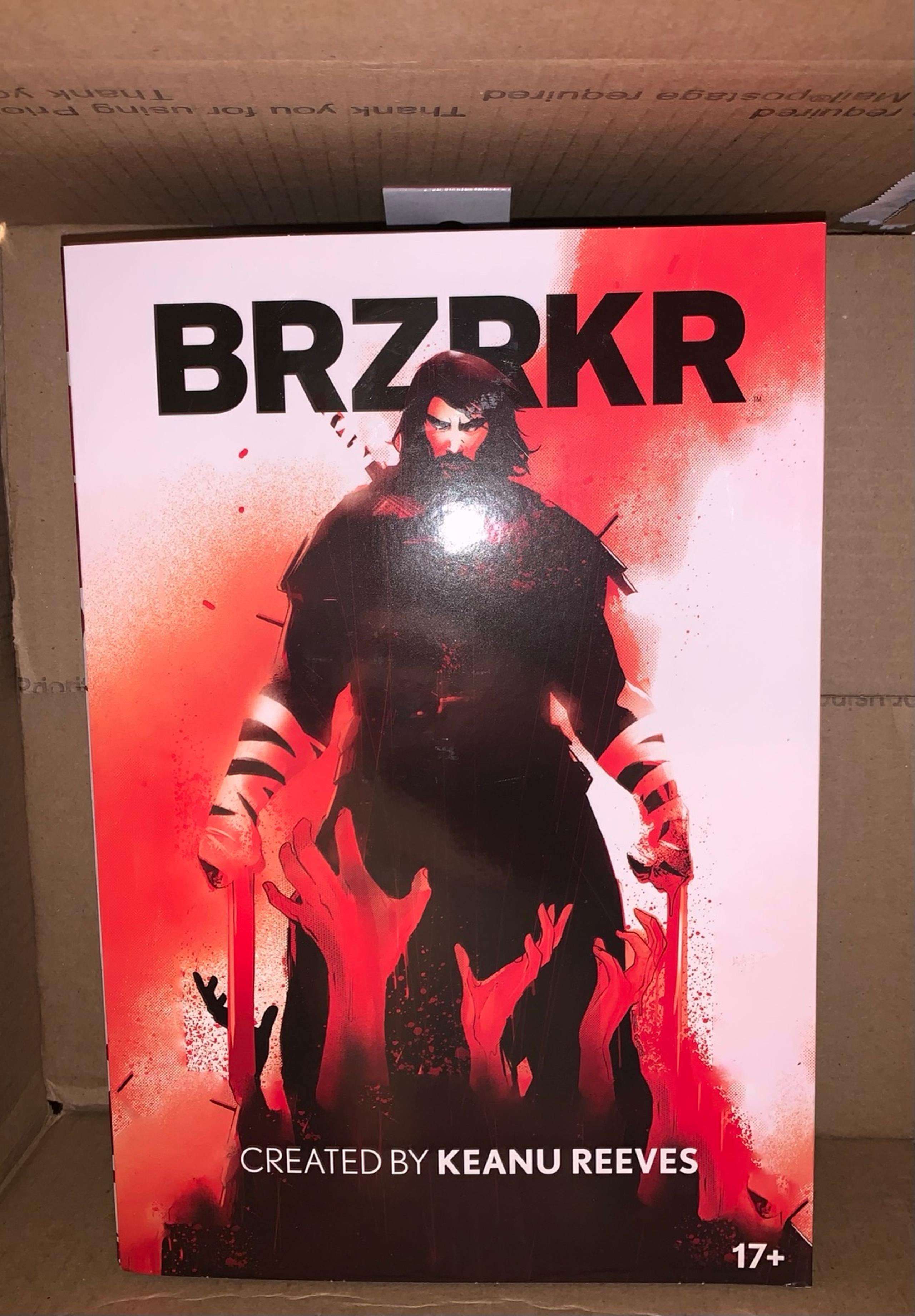 Mcfarlane Toys BRZRKR B 7" Deluxe Action Figure Keanu Reeves  Exclusive