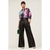 UNTITLED IN MOTION Multicolor Floral Print Collared Button Up Shirt Size S