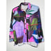 UNTITLED IN MOTION Multicolor Floral Print Collared Button Up Shirt Size S