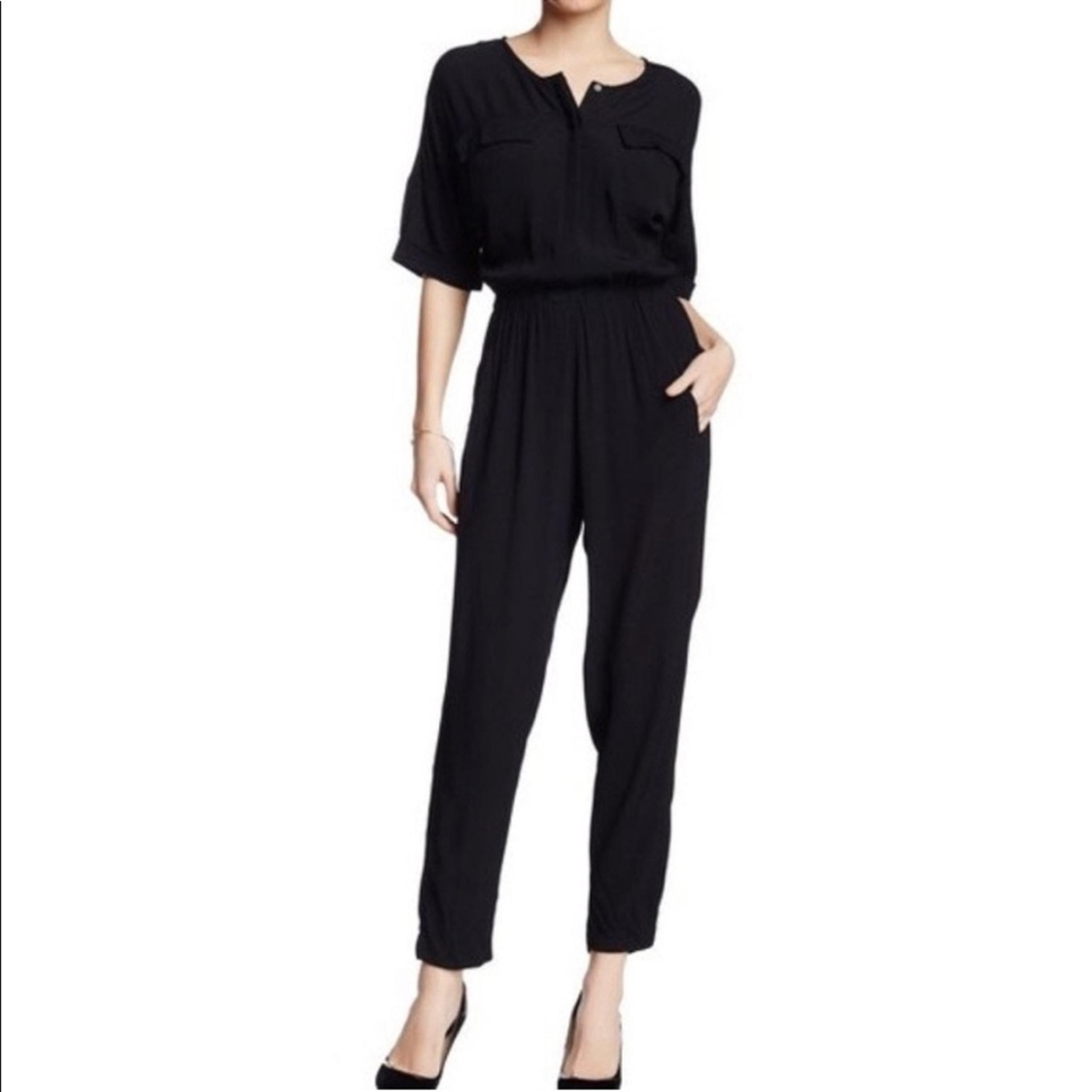 Astr The Label Short Sleeve Jumpsuit SMALL