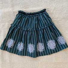 Green Emblem Lolita Skirt