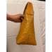 Genuine Ostrich leather Handbag Made In Italy Beige