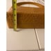 Genuine Ostrich leather Handbag Made In Italy Beige