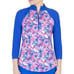 Jofit Women's Athletic Clothing for Golf and Tennis, 3/4 Sleeve Mock Shirt, Larg