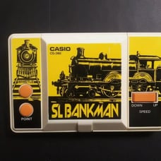VINTAGE CASIO SL BANKMAN HANDHELD GAME