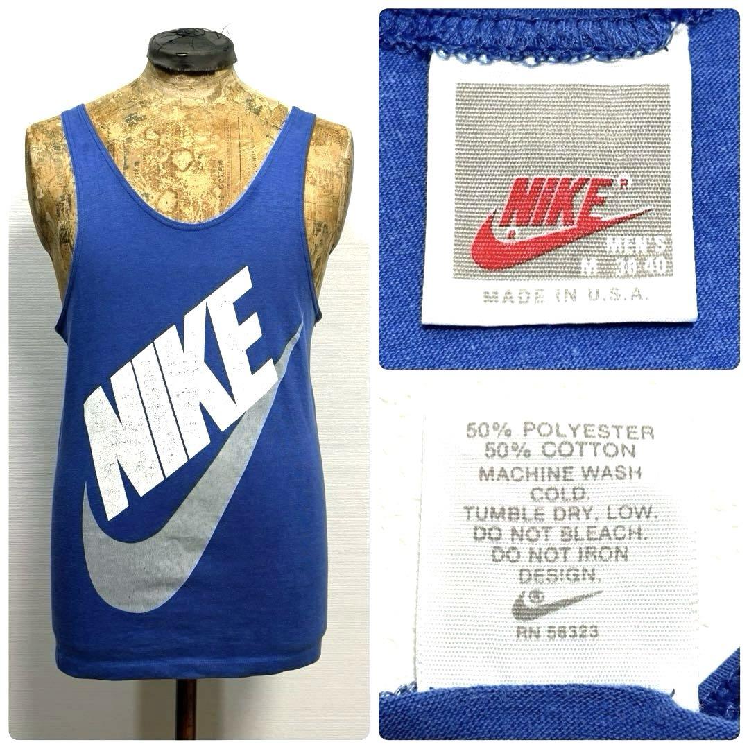 90s USA Made Silver Tag Nike Tank Top Old Vintage