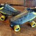 Roller Derby Sting 5500 Quad Roller Skates - Size 9 - Black + Yellow