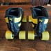 Roller Derby Sting 5500 Quad Roller Skates - Size 9 - Black + Yellow