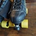 Roller Derby Sting 5500 Quad Roller Skates - Size 9 - Black + Yellow