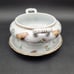 Godinger & Co. Primavera Porcelain Butterfly w/Lid & Ladel Sauce Tureen #9779