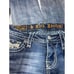 Rock Revival Benna P Capri Jeans Size 26 Embroidery
