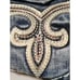 Rock Revival Benna P Capri Jeans Size 26 Embroidery