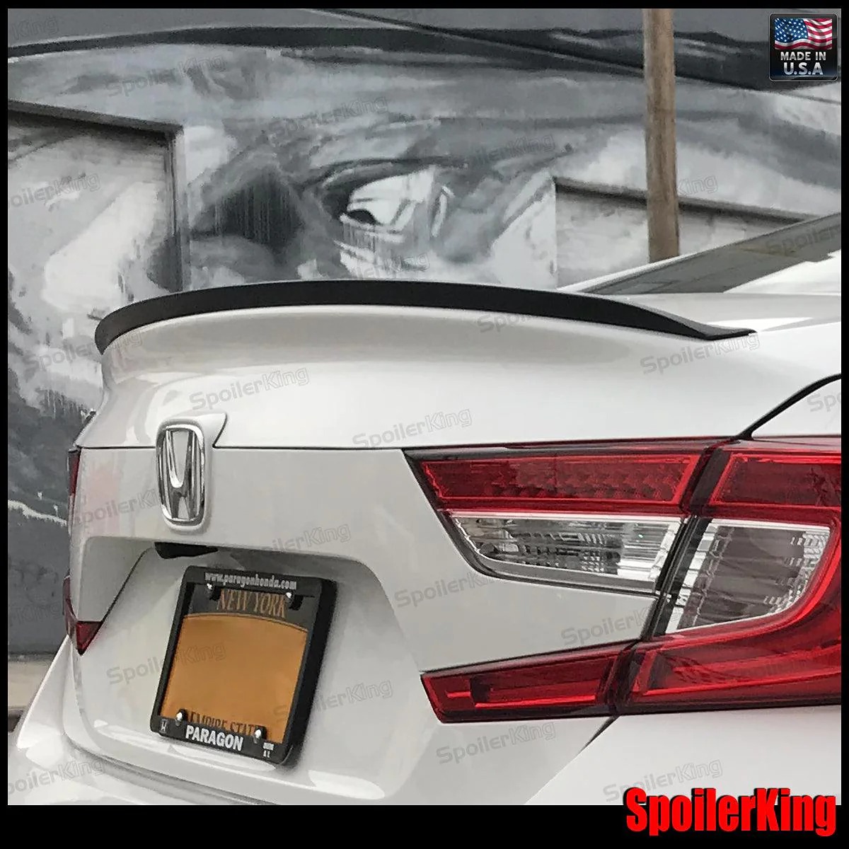 2018-2021 Honda Accord Factory Style Rear Spoiler Brand New Gloss Black