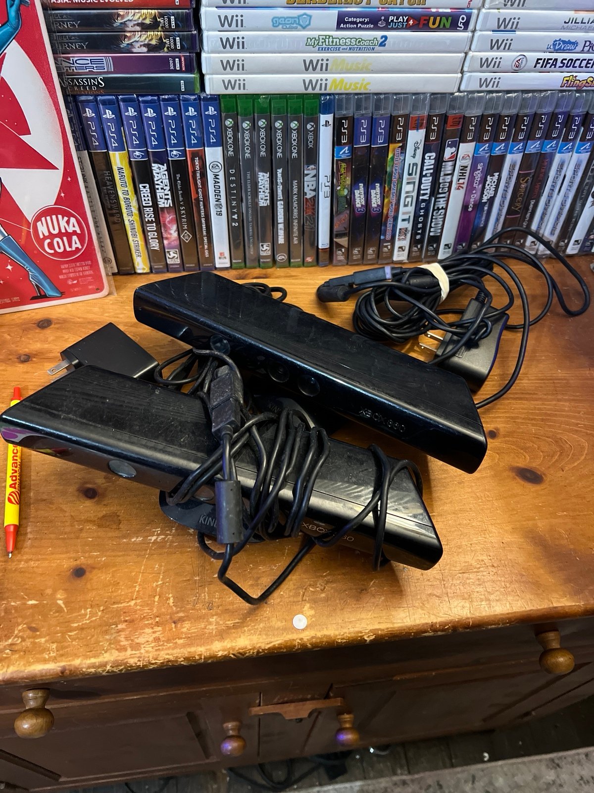 Xbox 360 Kinect sensors