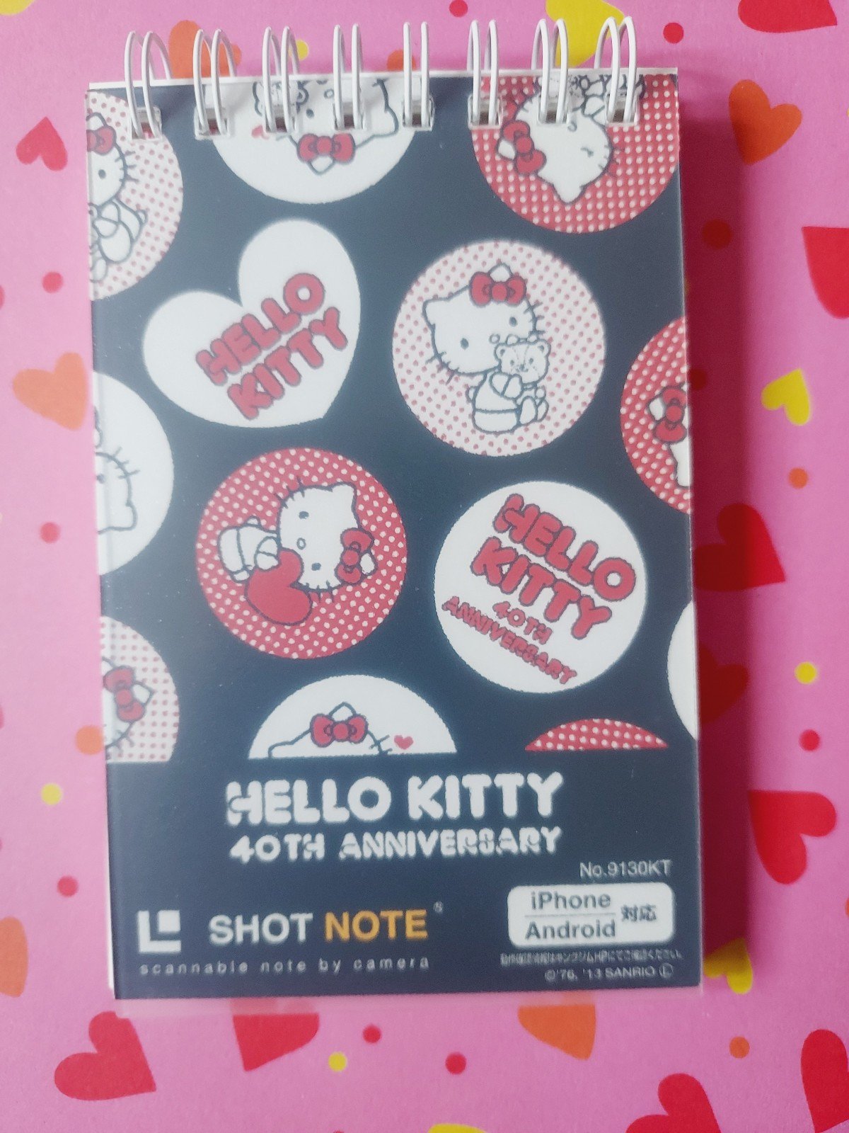 Sanrio vintage Hello Kitty tiny chum doll notebook stationery rare vtg new