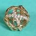 ❗️NEW❗️100% Authentic Pandora 14K Gold Galaxy Openwork Charm with CZ - 750827