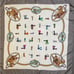 Beautiful Celine Silk Scarf 34 In Sq Good Condition