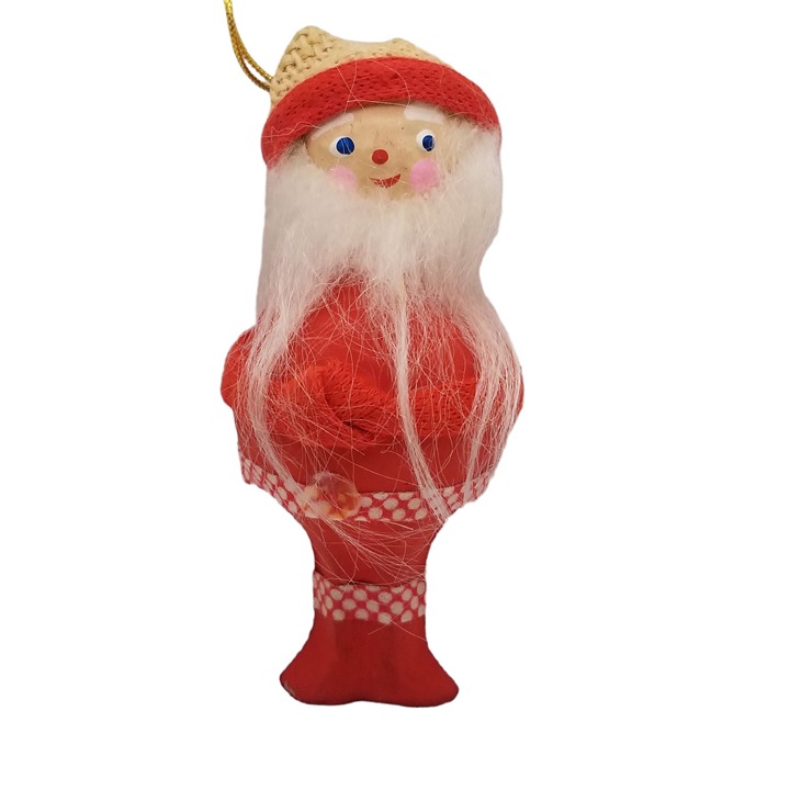 fast shipping to you Red Claus Santa Mache Paper Ornament Christmas Vintage White Deco Holiday inch 5 Home fast shipping to you Red Claus Santa Mache Paper Ornament Christmas Vintage White Deco Holiday inch 5 Home