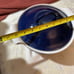 Blue and White Dutchoven with lid photo for measurements NEW