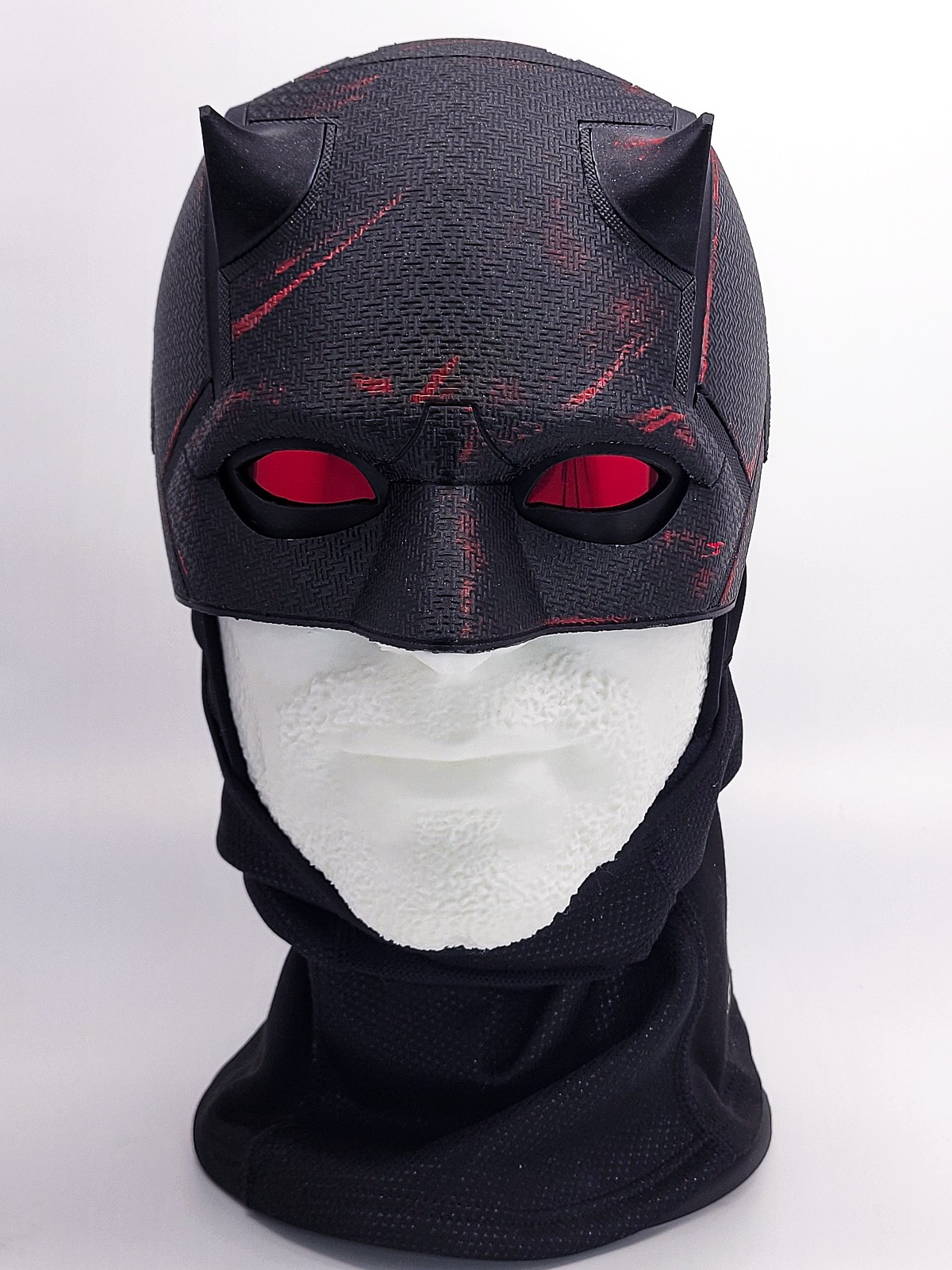 Daredevil Born Again Season 2 Shadowland Helmet Cowl Cosplay Mask Relica Marvel