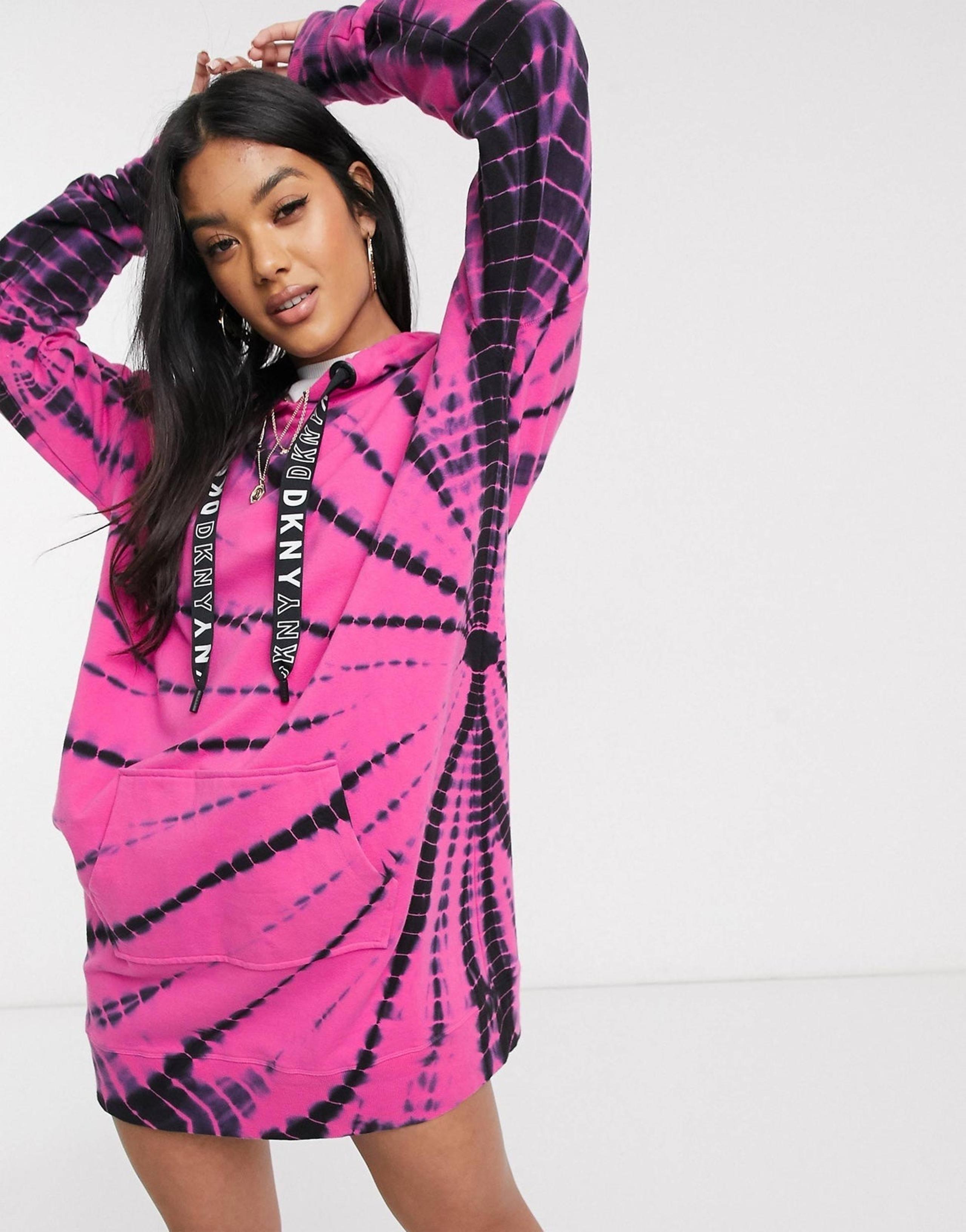 DKNY Sport Tie Dye Hoodie M