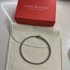 James Avery twisted hook on bracelet New