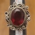 Lot of 3 Vintage German Silver Rings Sizes 6 6.5 and 7