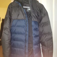 Navy and Black Northface Jacket